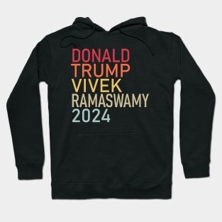 DONALD TRUMP VIVEK RAMASWAMY 2024 Hoodie